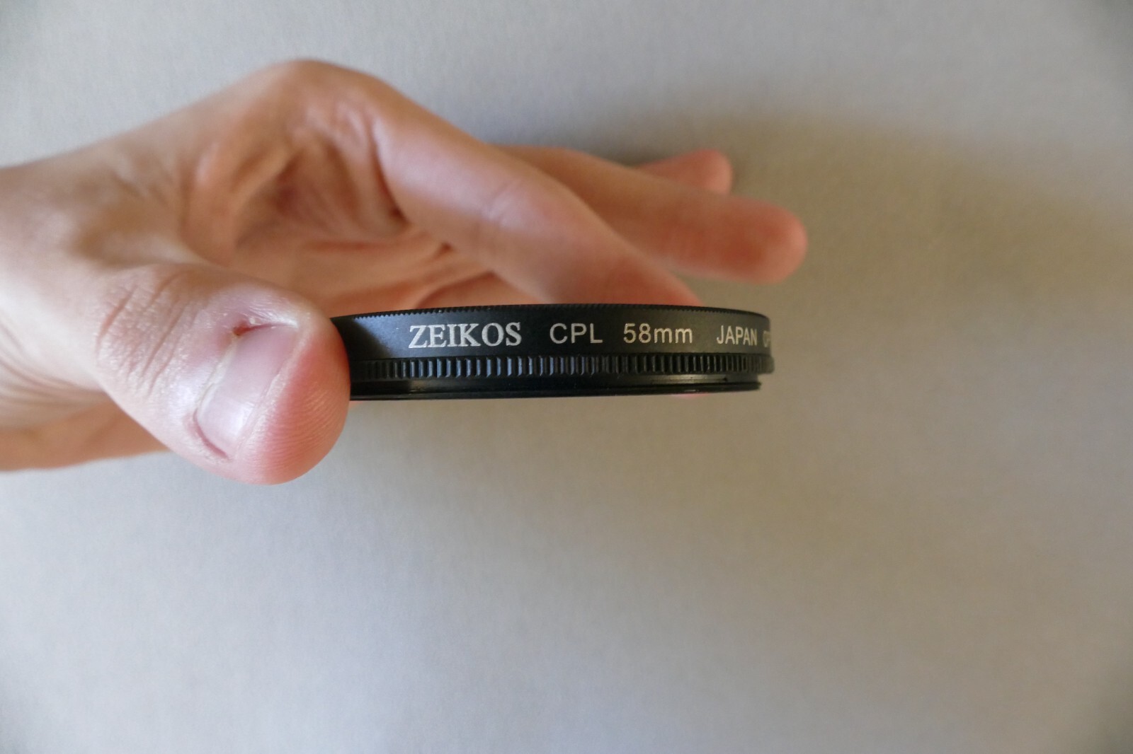 Zeikos 58mm CPL Filter Japan