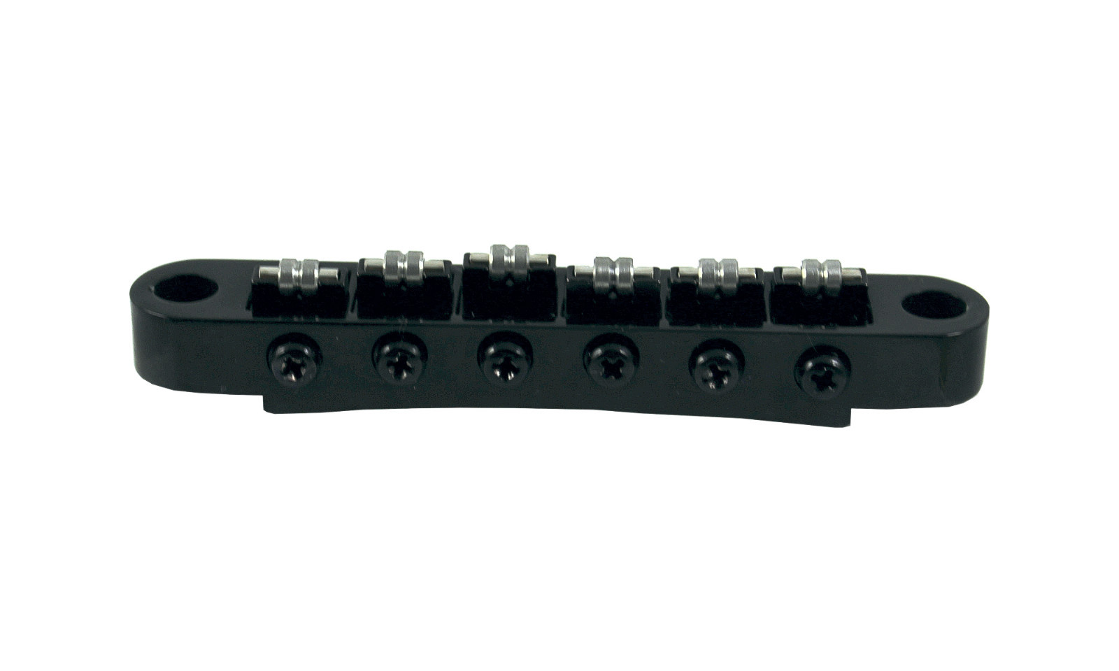 Guitar Bridge Roller Post Style 6 String Black 52mm spread Bitterroot 080636BK