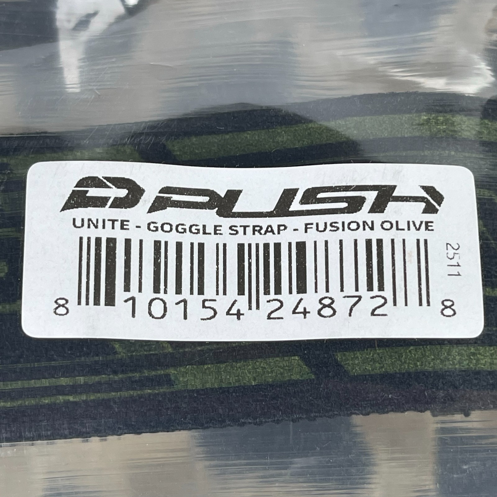 NEW Push Unite Goggle Strap - Fusion Olive