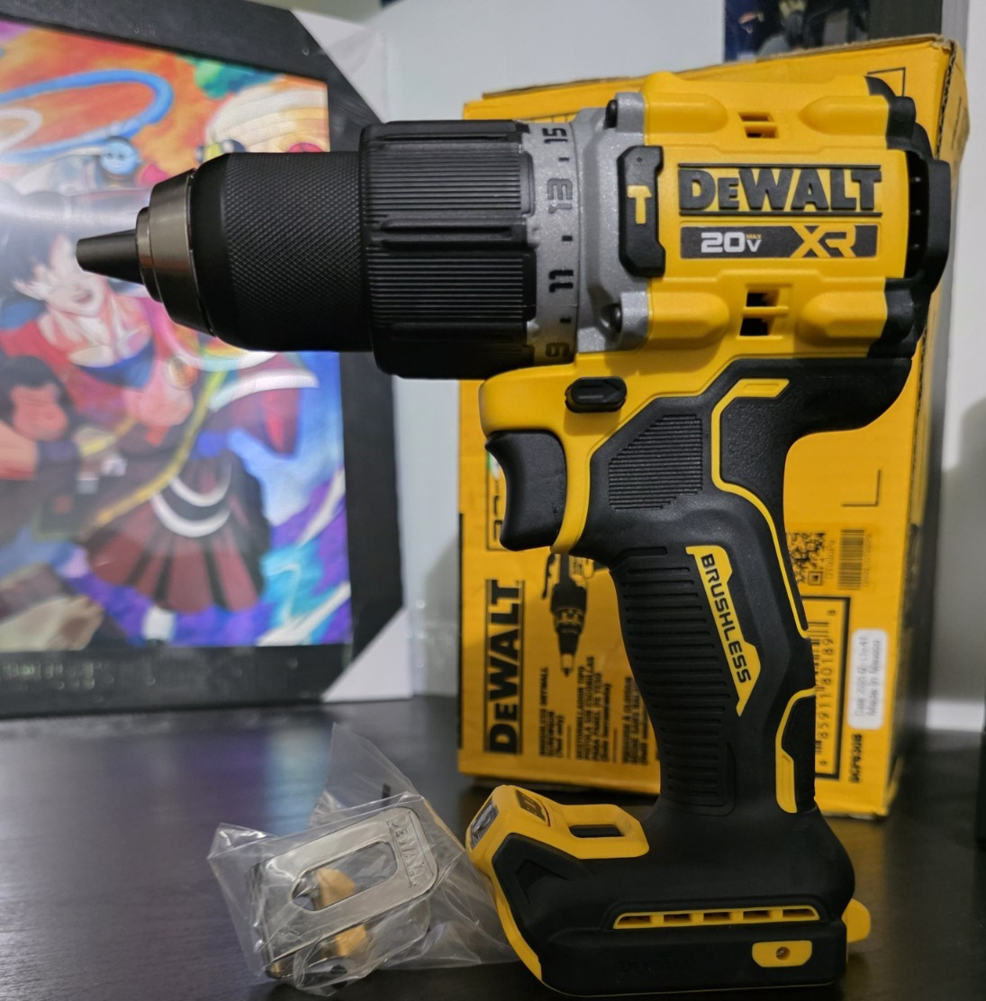 DEWALT 20V XR Brushless Cordless Drill Driver Keyless Chuck (Tool-Only)