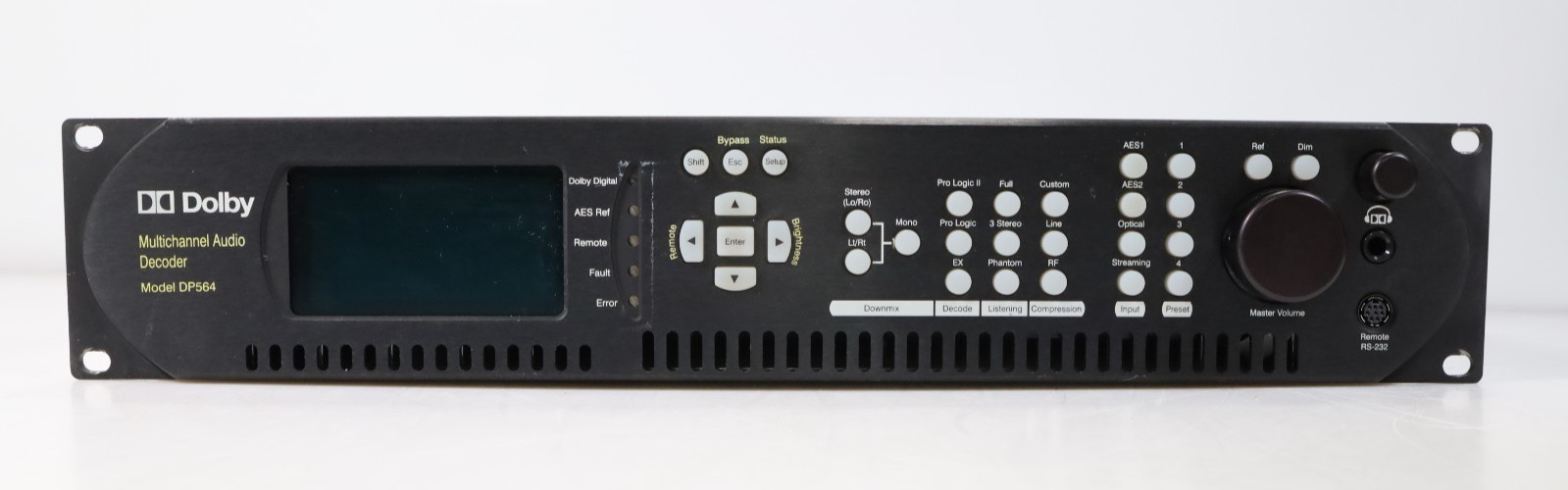 Dolby DP564 Multi-Channel Audio Decoder AES EBU