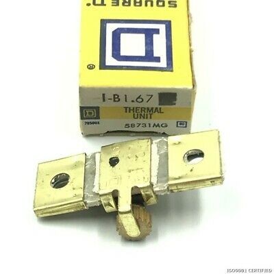 1-B1.67 THERMAL OVERLOAD SWITCH THEMAL UNIT SQUARE D