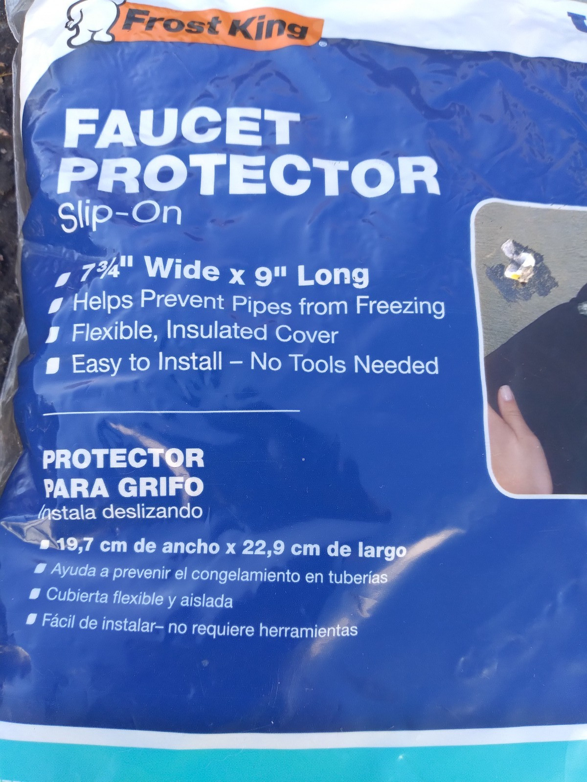 Frost King Faucet Protector Slip on NEW