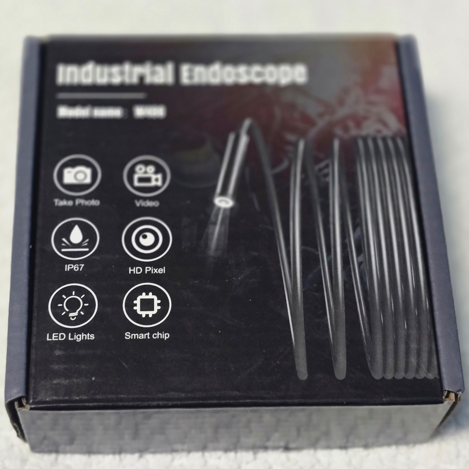 16.4ft HD Endoscope Camera 1920P Borescope Inspection Snake Tool iPhone Android