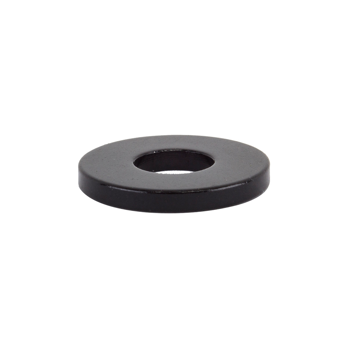 SE RACING HUB AXLE WASHERS 10.2x25x2.3mm 3/8" AXLES PAIR ALLOY BLACK