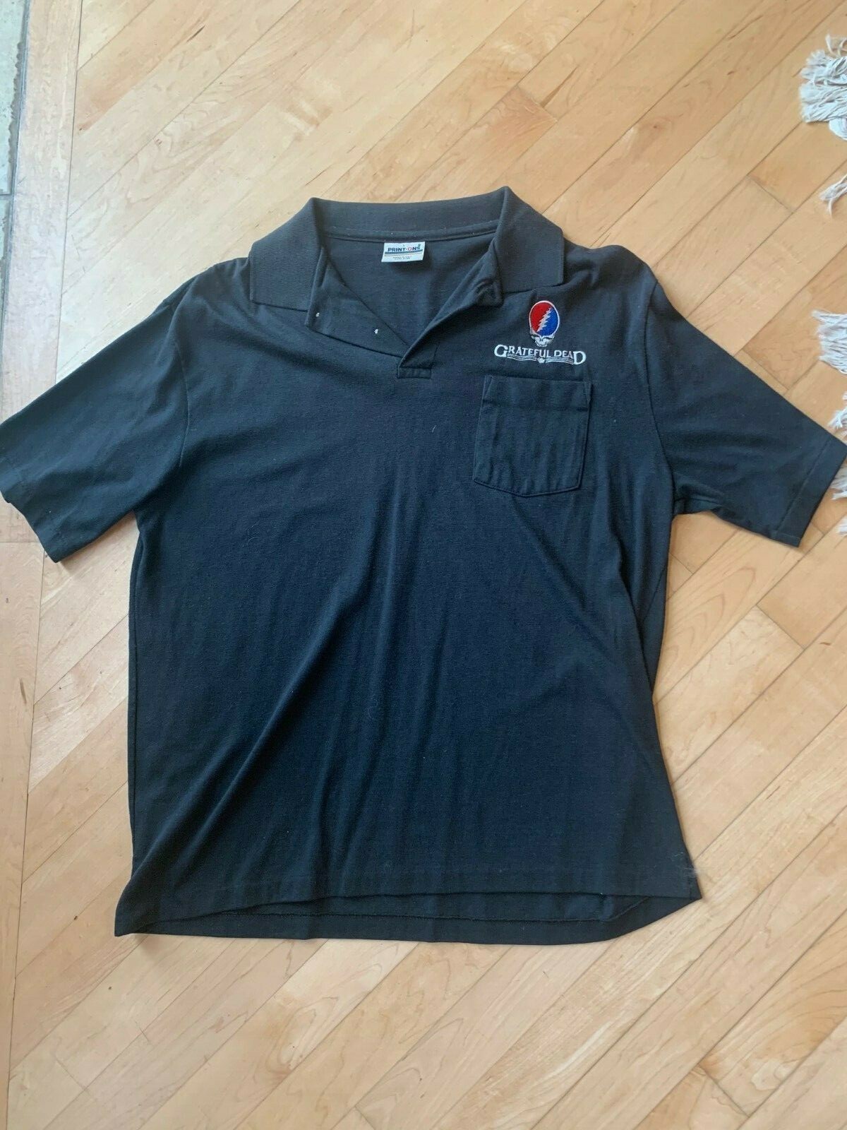 Grateful Dead golf shirt from 1987 Tour