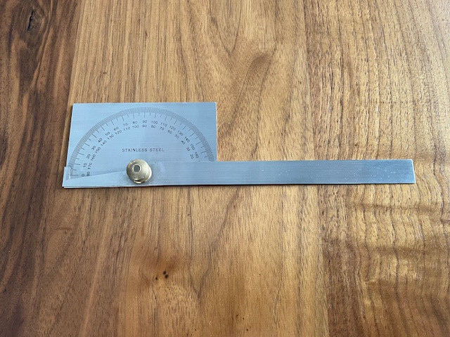 Steelex Stainless Steel Protractor