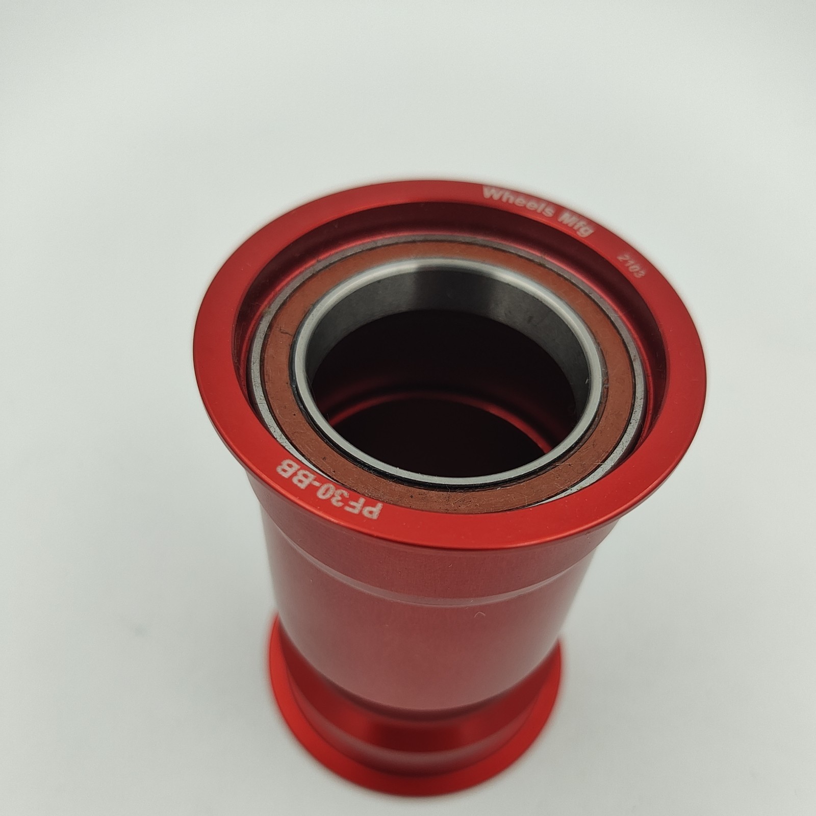 Wheels MFG PressFit 30 bottom bracket with angular contact bearings