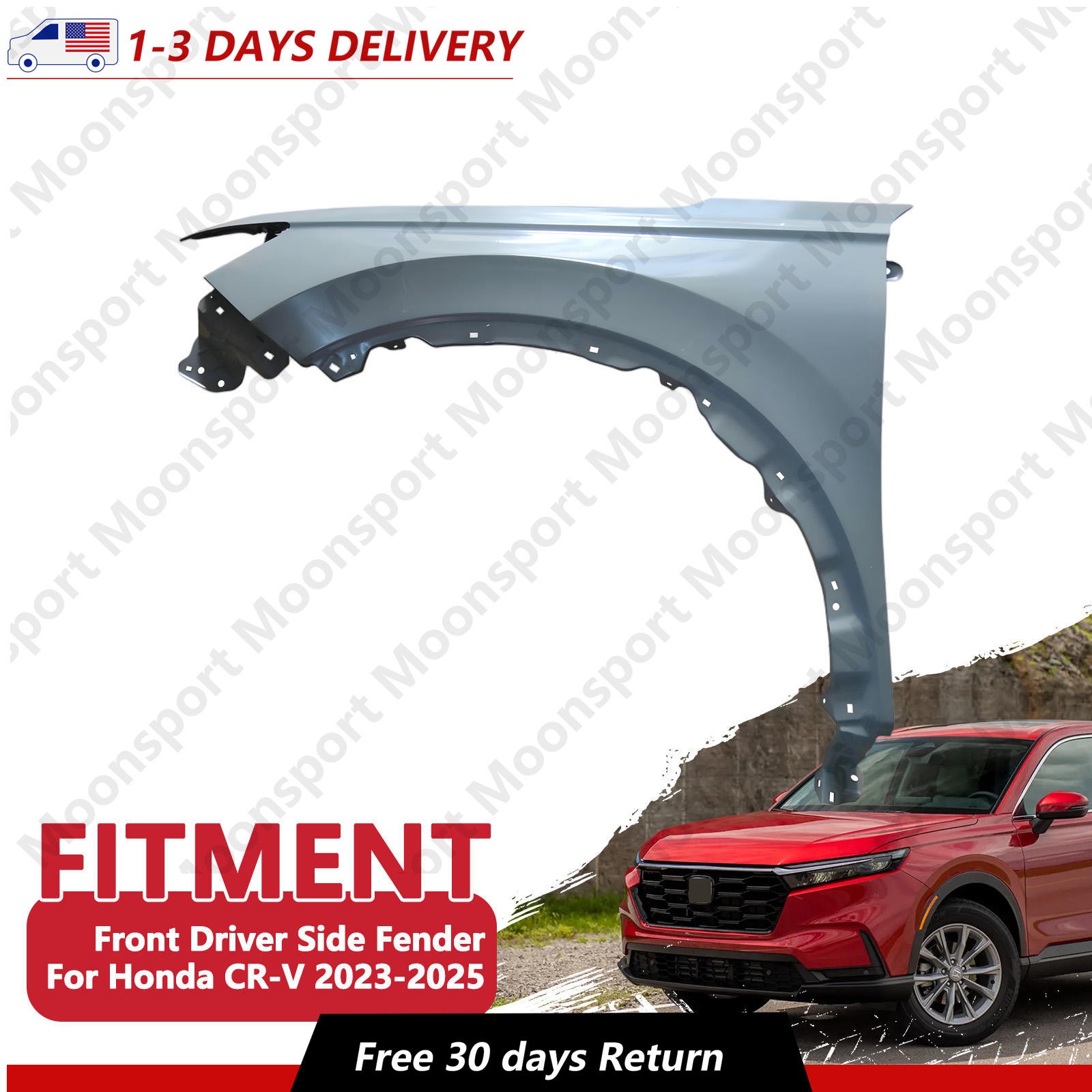 Fender For Honda CR-V 2023-2025 Front Driver Left Side 602603A0A00ZZ