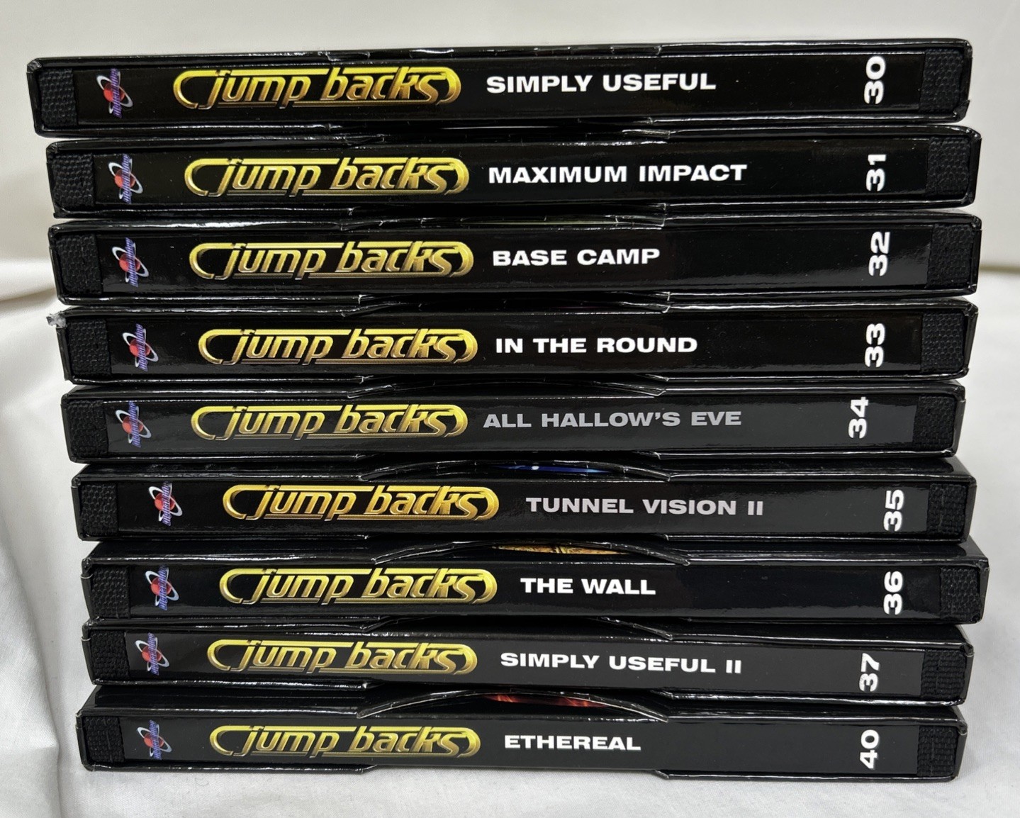 Digital Juice Jump Backs Vols. 30-37, 40 DVDs Software Editing Tool Discs Lot