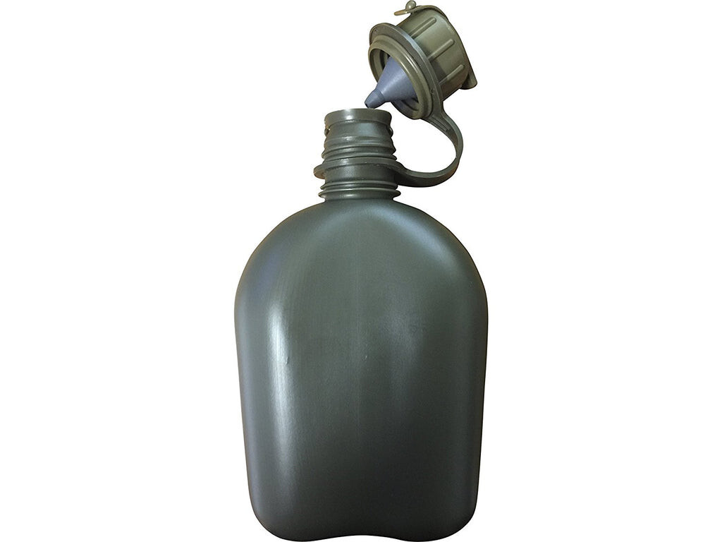 USED 1QT CANTEEN USGI MILITARY OD GREEN WATER NO Cover Canteen ONLY