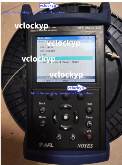 Noyes AFL OFL 250 Fiber OTDR VFL OPM OLS SM 1310 1550nm OFL250B 250