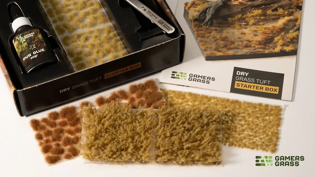 Gamers Grass: Tuft Starter Box (Dry Grass)