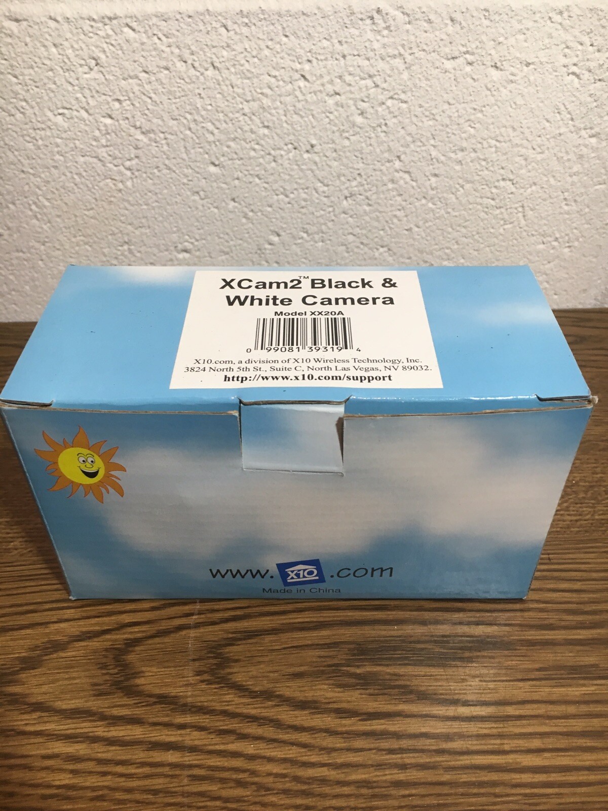 X10 XCam2 XX20A Indoor/Outdoor Black & White Security Camera - New