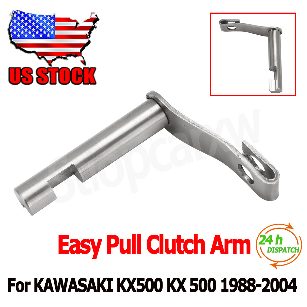 KX 500 Stainless Clutch Arm For Kawasaki KX500 1988-2004 EASY PULL Clutch Arm