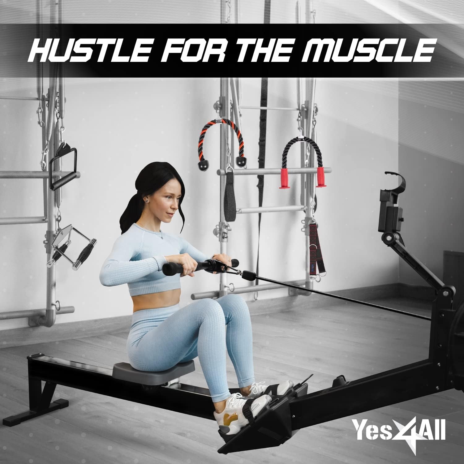 Yes4All Multi Cable Machine Gym Accessories Set
