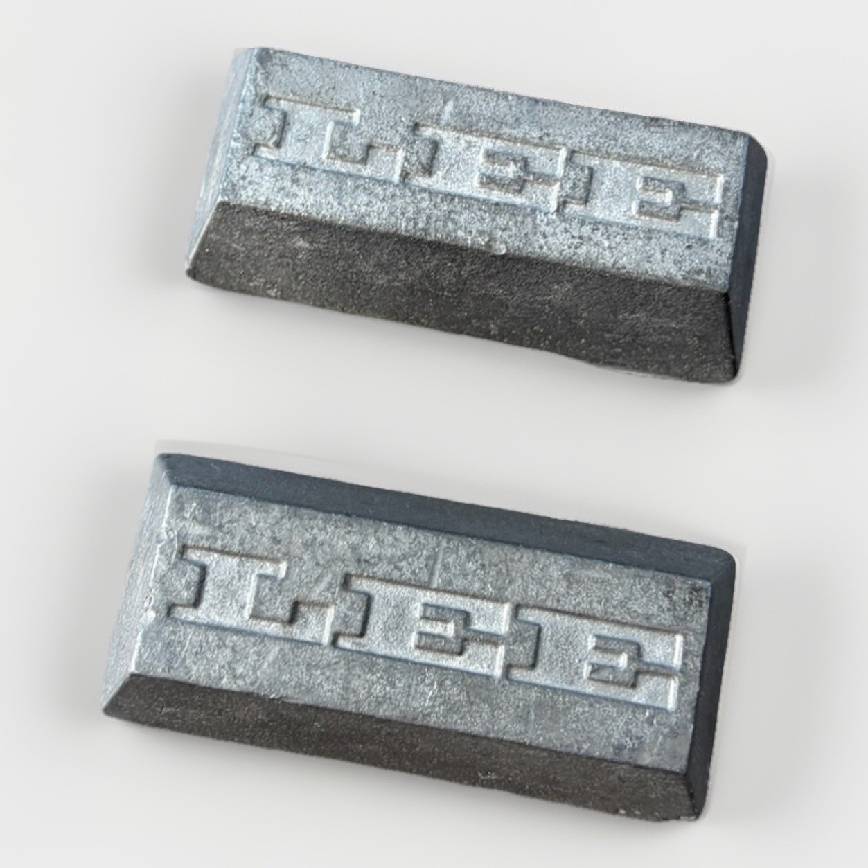 Vintage Lee Precision Lead Ingot Bars Metal Casting Smelting Bullion 3”