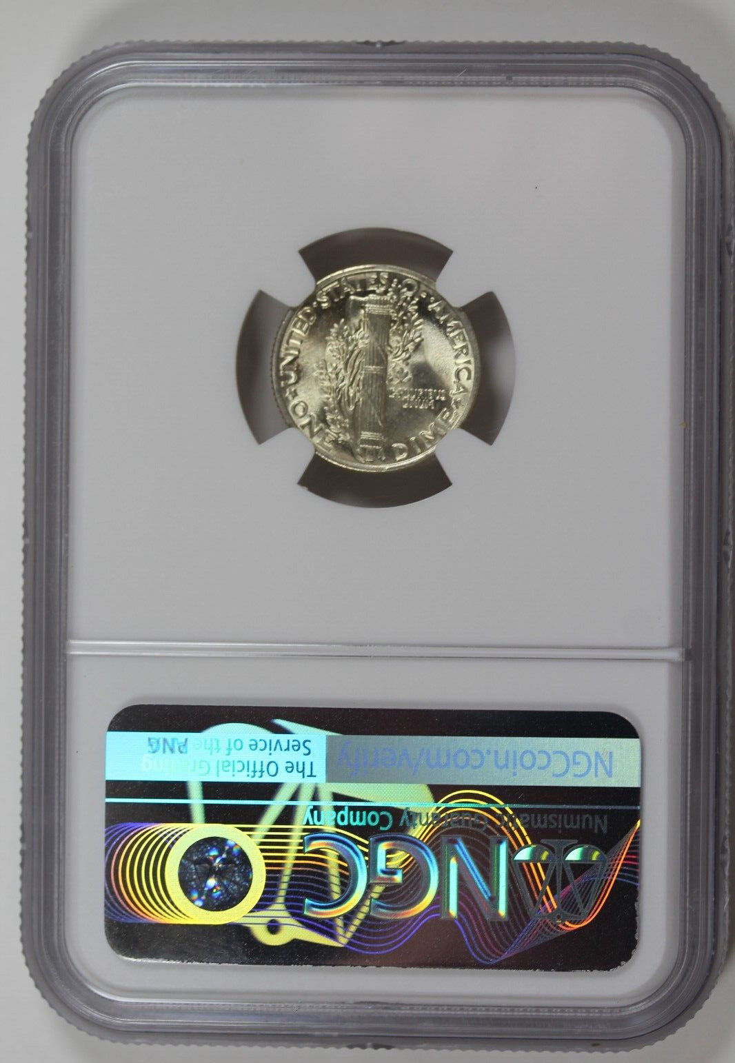 1940 Mercury Dime : NGC MS64FB
