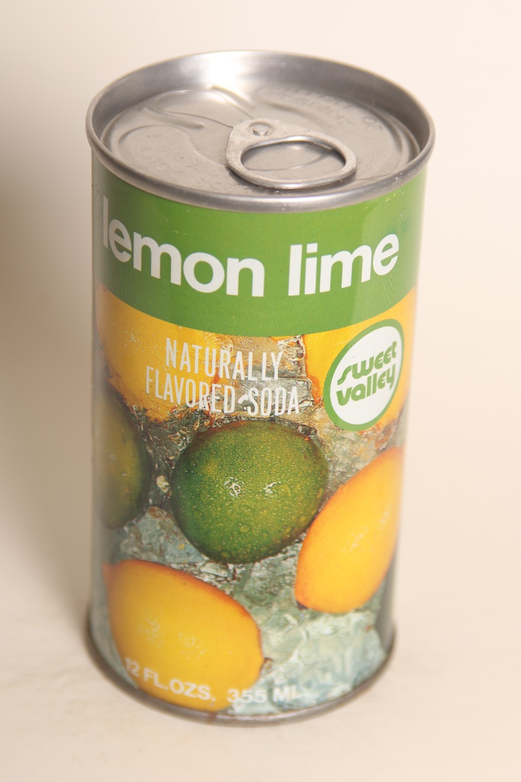 Sweet Valley Lemon Lime soda can - 12oz