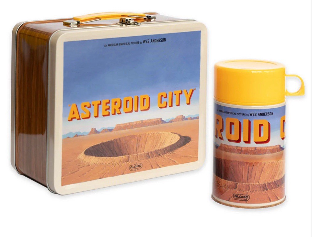 Asteroid City Lunchbox & Thermos Set Wes Anderson Alamo Drafthouse Edition