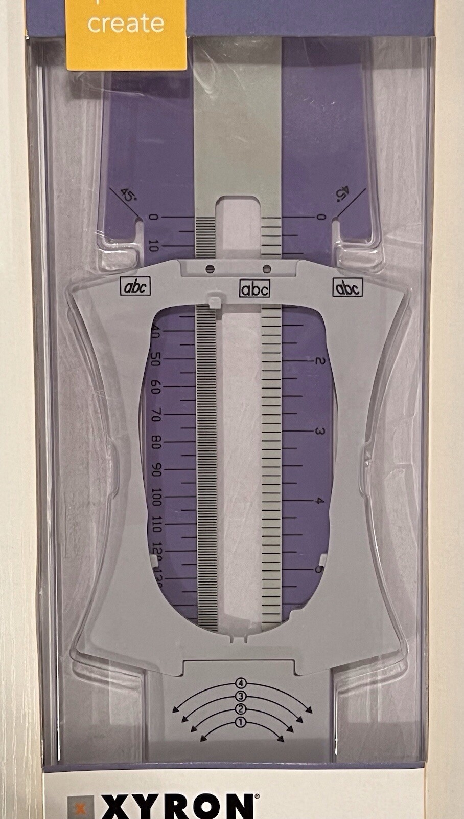 Xyron Design Runner Accessory Kit 48341 - Straight Edge Guide & More - NEW!
