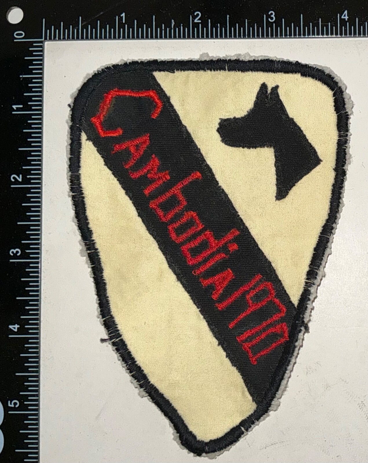 REPRODUCTION Vietnam War US Army 1st Cavalry Division Cambodia 1970 Patch