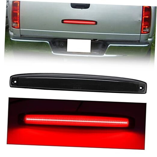 LED Rear Tailgate Light Compatible A1, Ram 2500 3500 (2003-2006)Smoked Red
