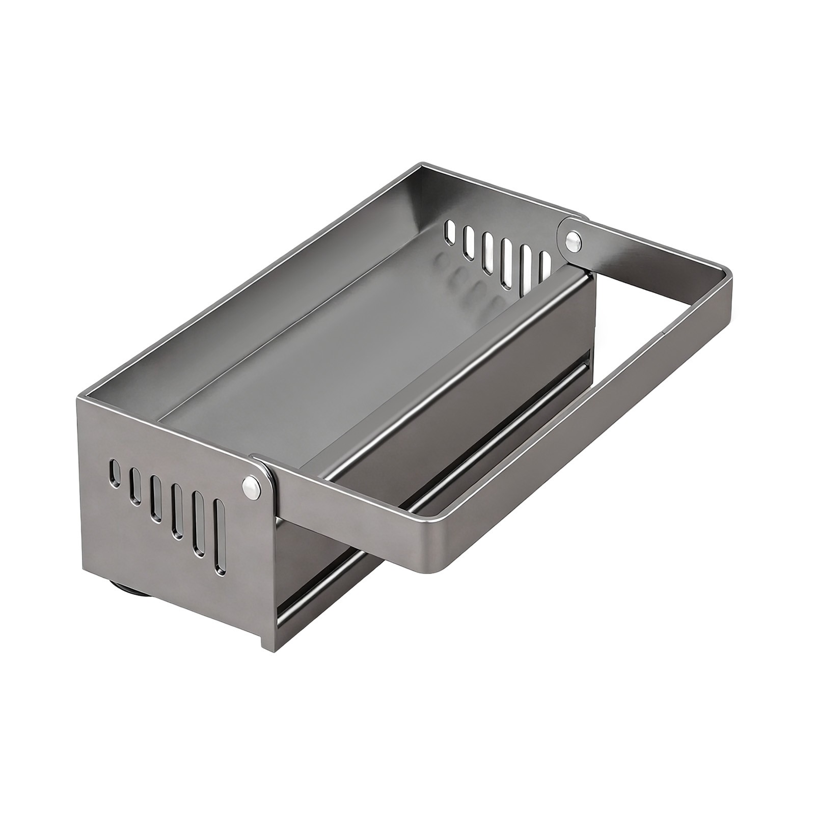 Kitchen Sink Sponge Holder, Kitchen Sink Storage Organizer with Suction Cups