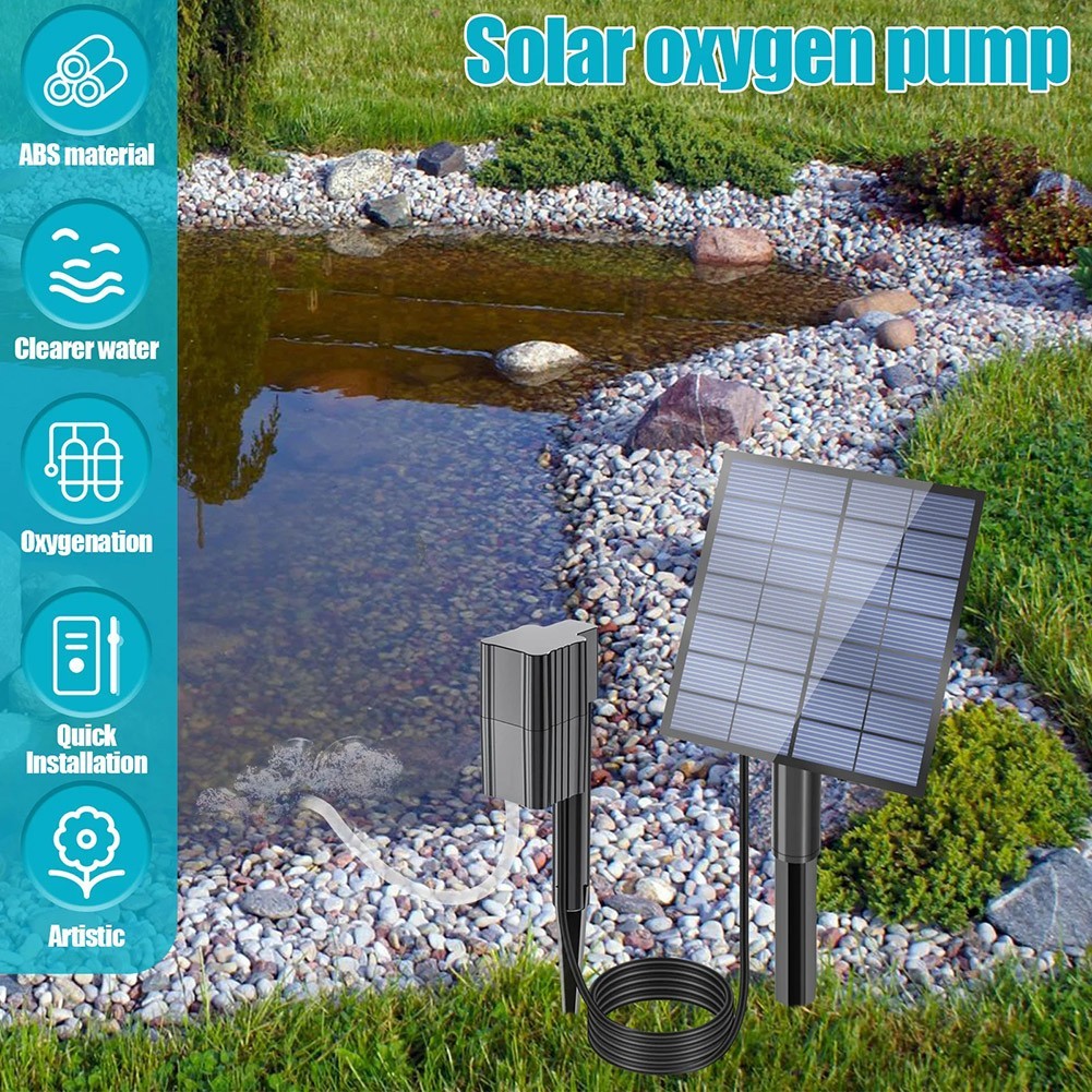 For Oxygenating Water Outdoor Garden Pump Sustainable Aerator 1.5m Hose Length