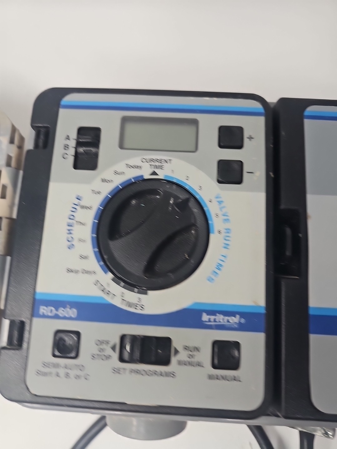 Untested Irritrol / Hardie Rain Dial RD-600 Module. Box Lock/unlock Pin Missing