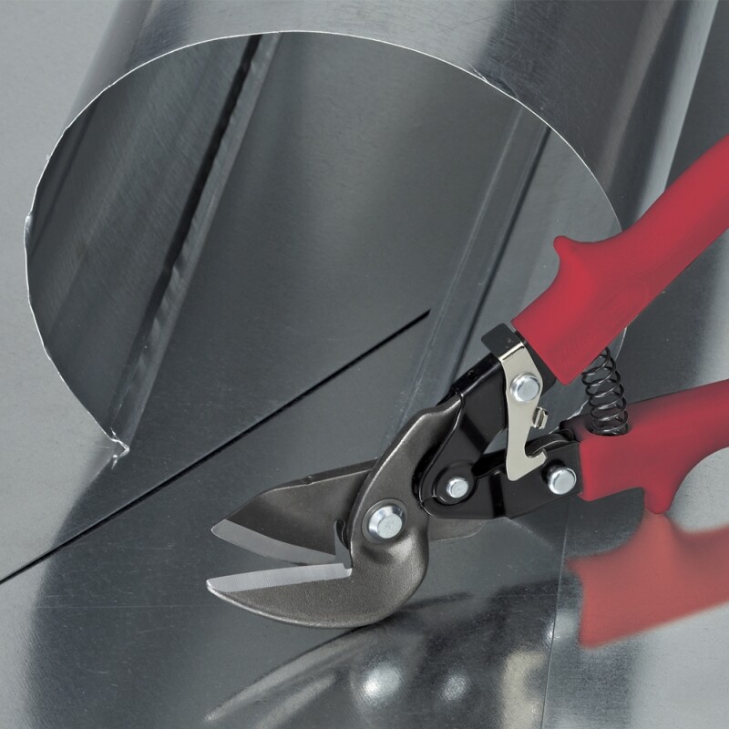 Malco Tools M2006 Max2000 Offset Aviation Snip, Left Cutting