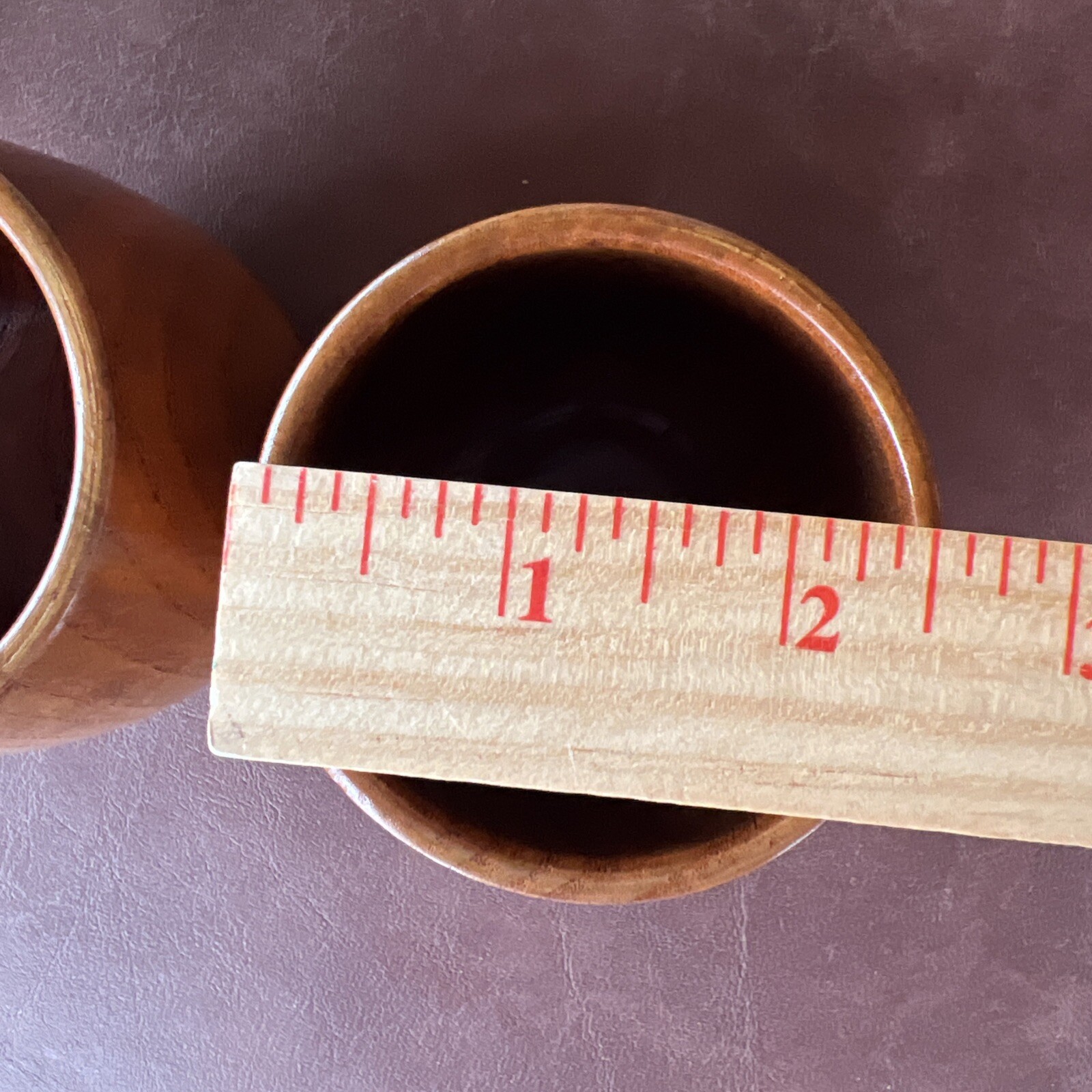 MB Best Wooden Bourbon Drinking Glass Set 2