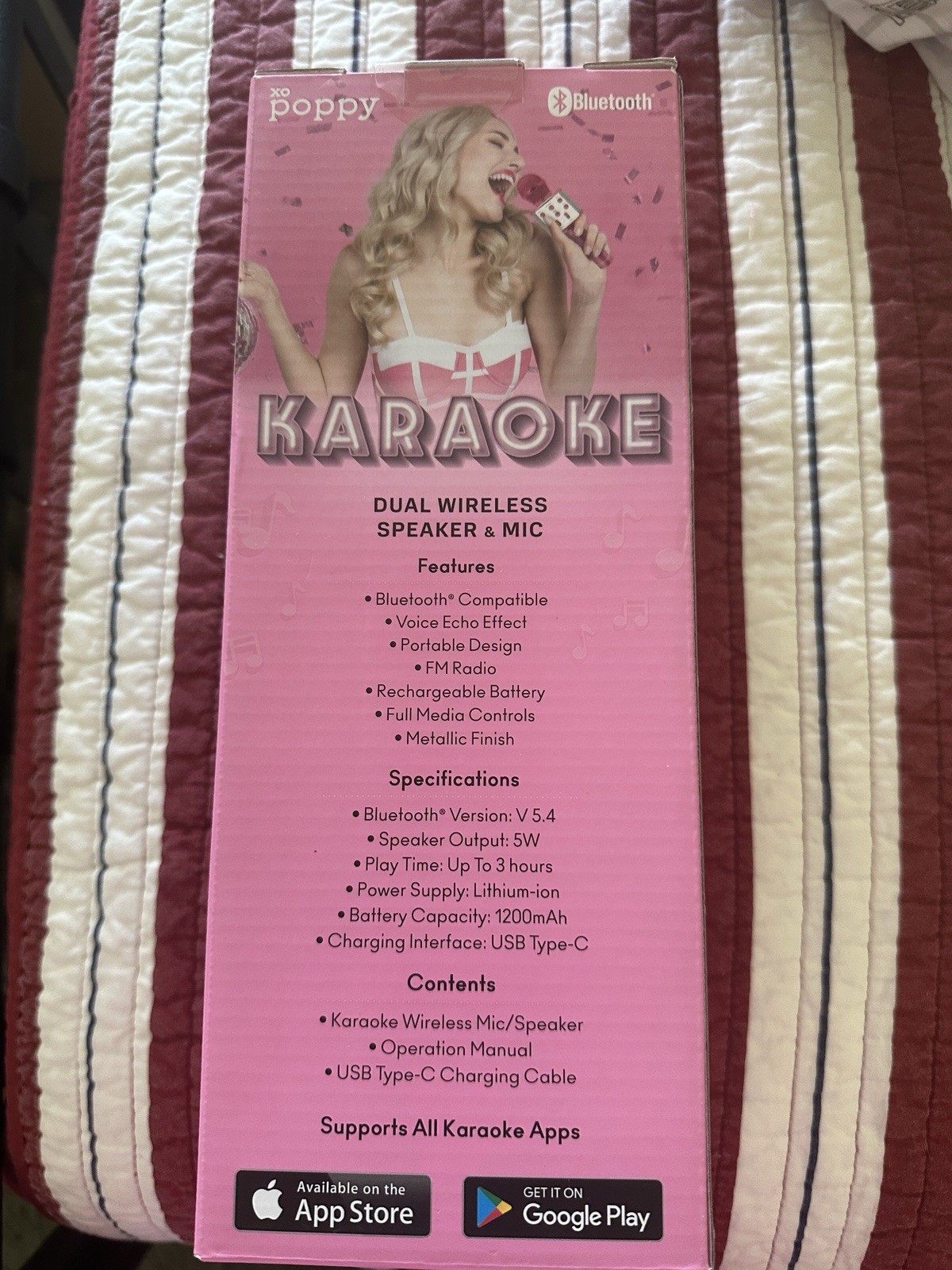 karaoke microphone bluetooth speaker