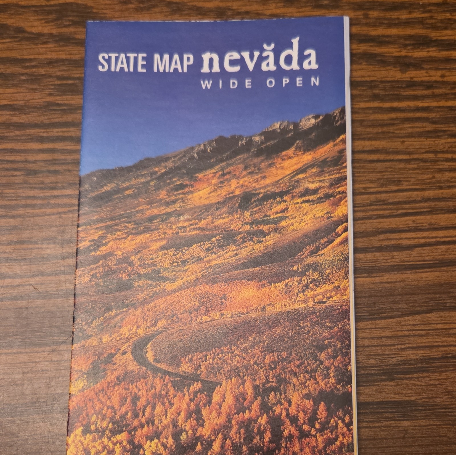 Nevada State Map Wide Open Nevada Commission on Tourism Carson City