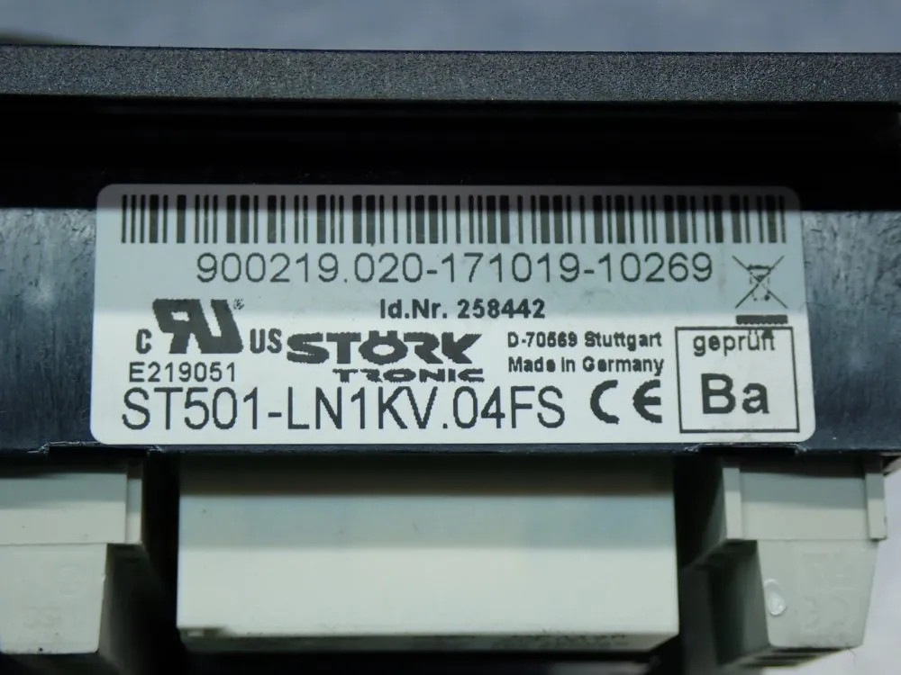 STORKTRONIC TEMPERATURE CONTROLLER UNIT ST501-LN1KV.04FS