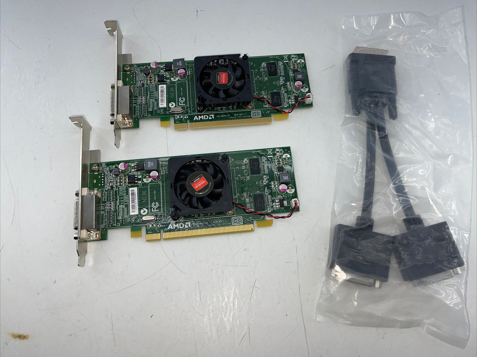 Dell 1CX3M HFKYC AMD Radeon HD6350 512MB 109-C09057-00 PCI-E Video Card 2 DVI-I
