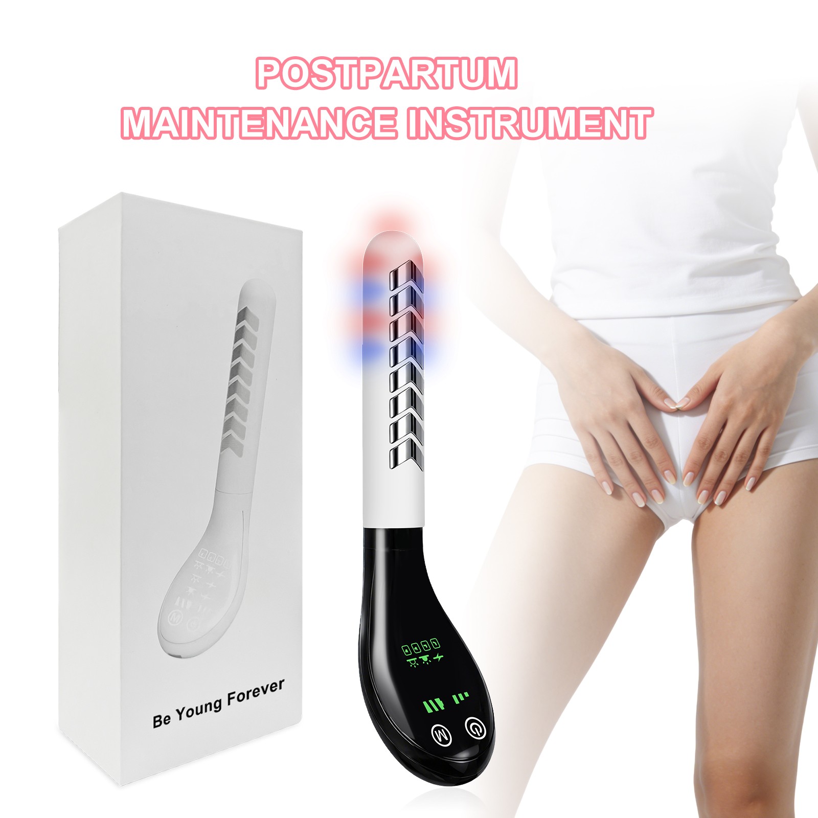 Pelvic Muscle Electrical Trainer Kegel Exerciser Incontinence Therapy Women