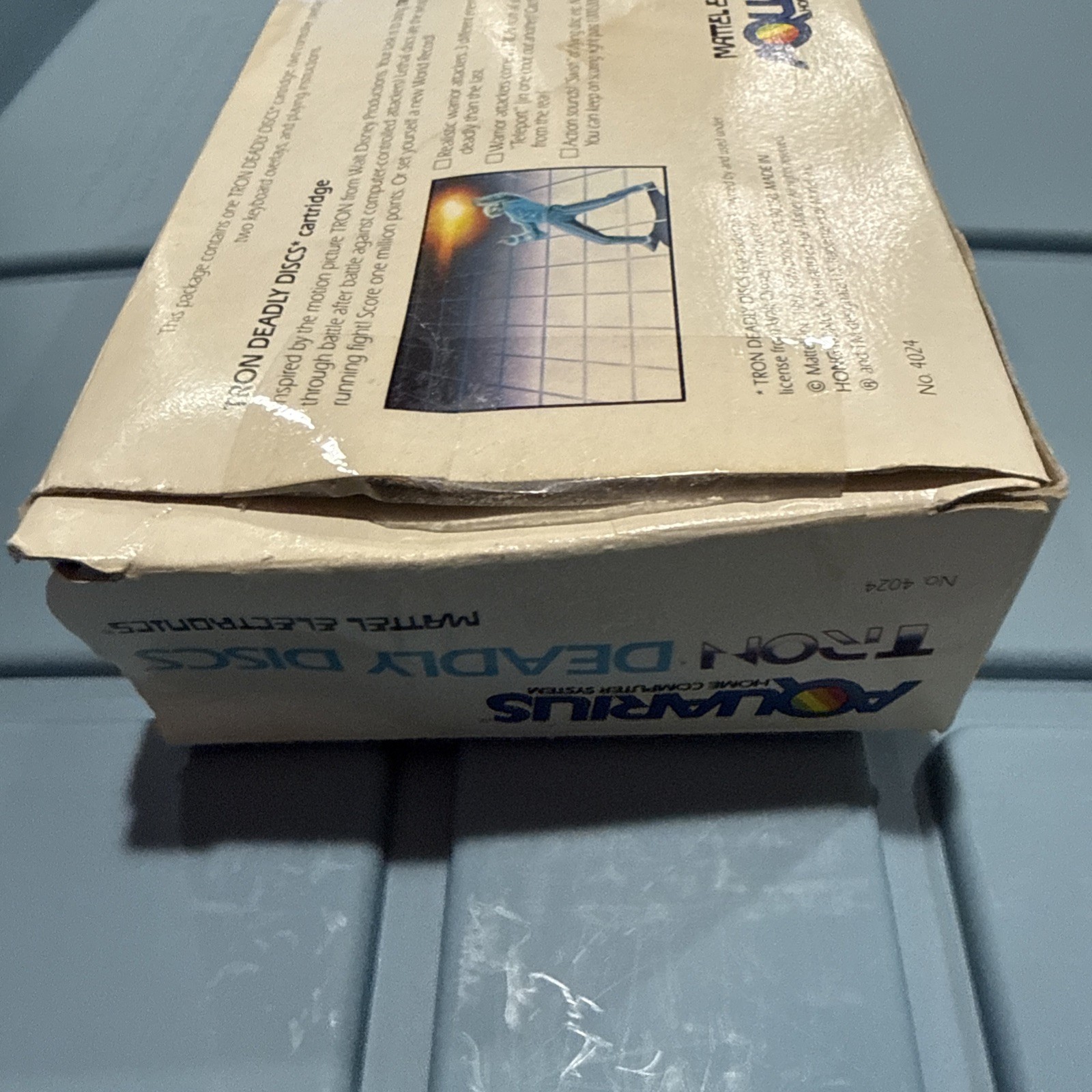Aquarius Tron Deadly Discs Mattel Electronics Home Computer System 1982 Tron