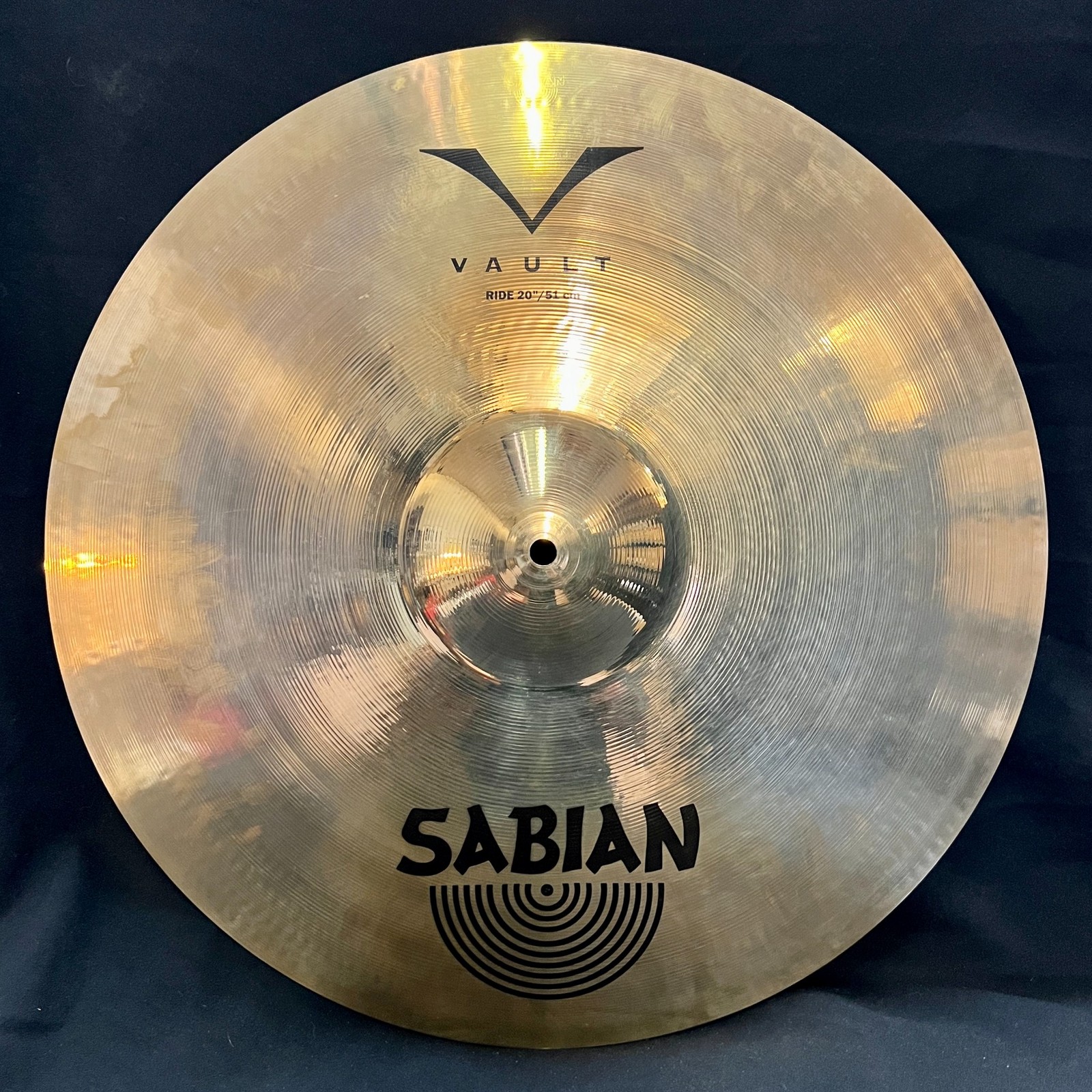 Sabian Vault 20-inch Ride Cymbal, Old Logo, 2536gm