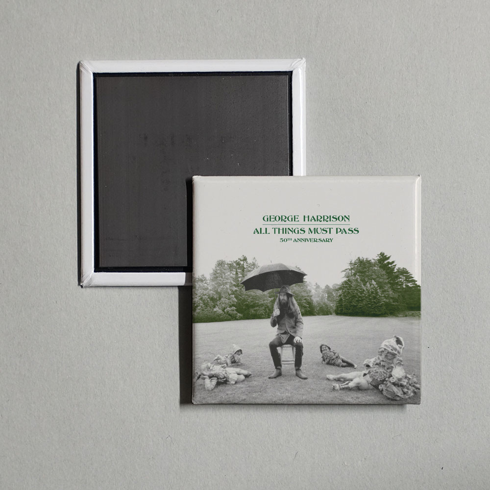 George Harrison - All Things Must Pass (50th An Album Cover Locker Fridge Magnet