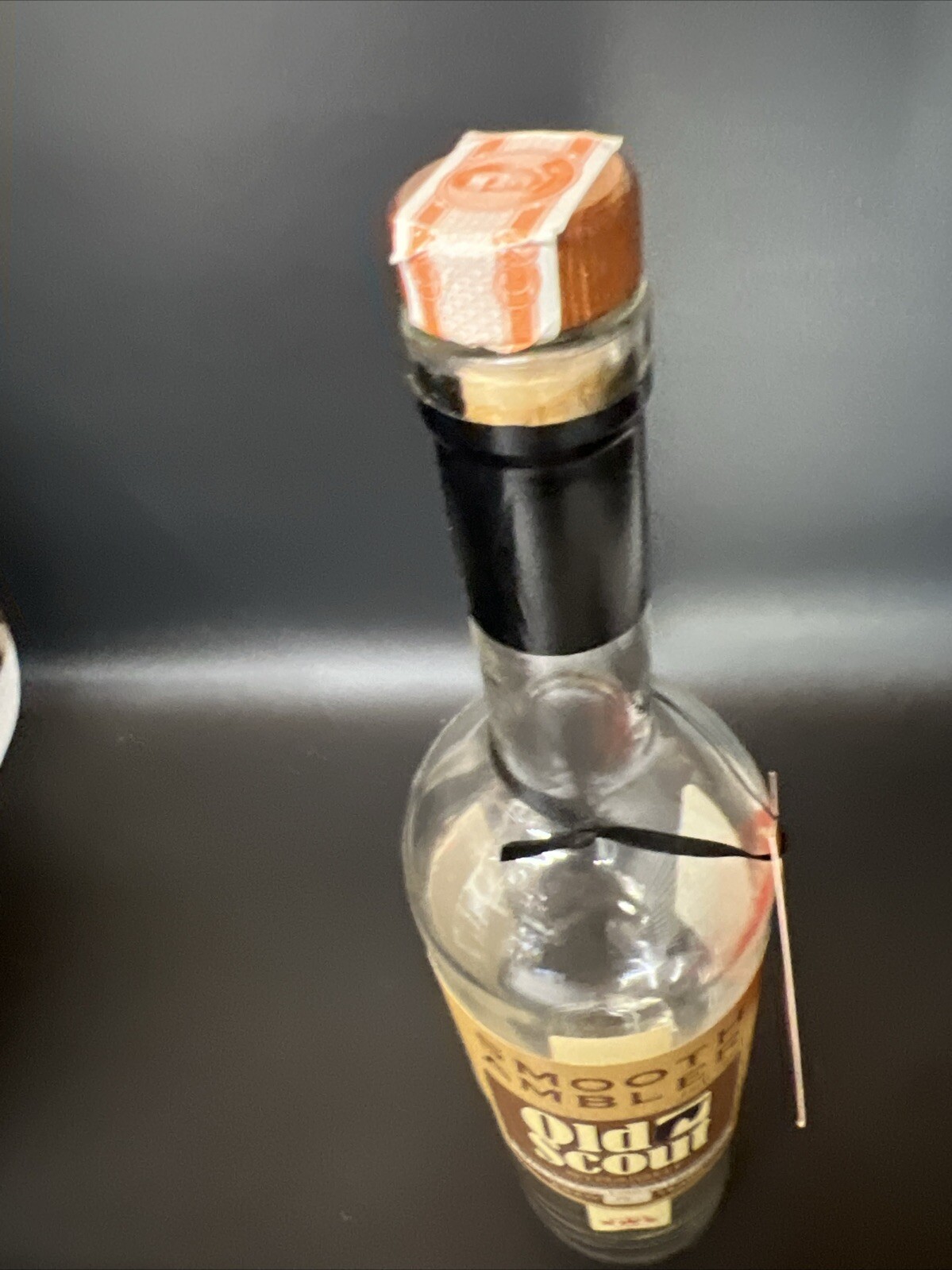 Old Scout Smooth Ambler 7 Year Single Barrel Empty Bottle