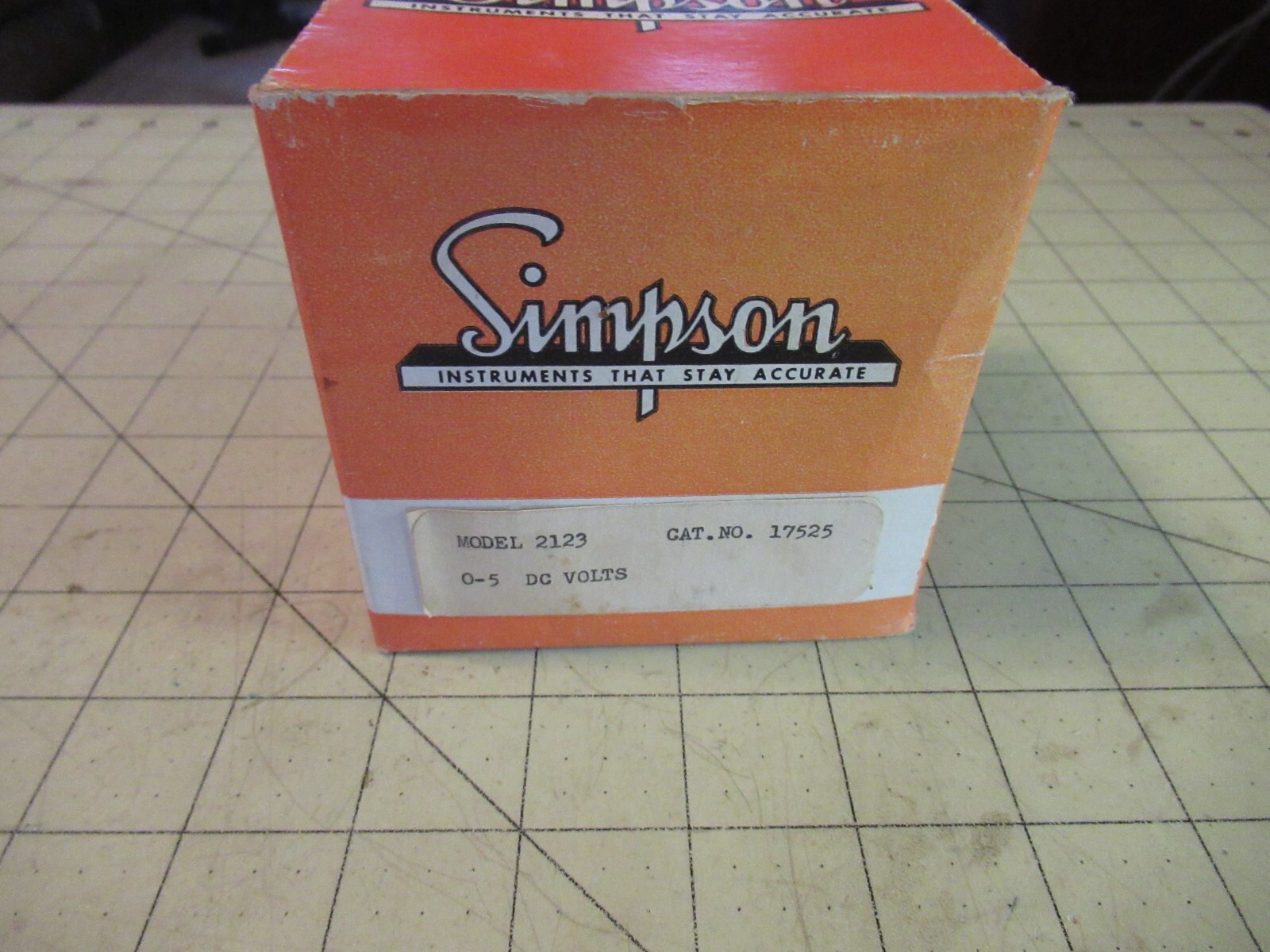 Simpson 2123  Inotek Panel Meter Gauge 5-0-5 DC