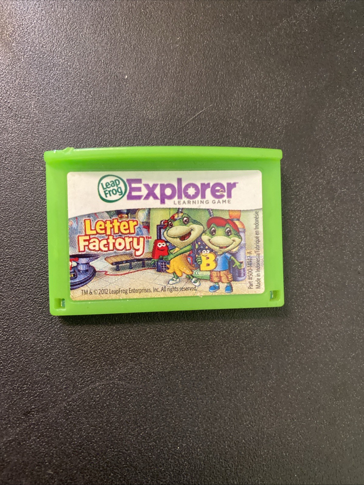 LeapFrog LeapPad Explorer Learning System: Letter Factory Game Cartridge