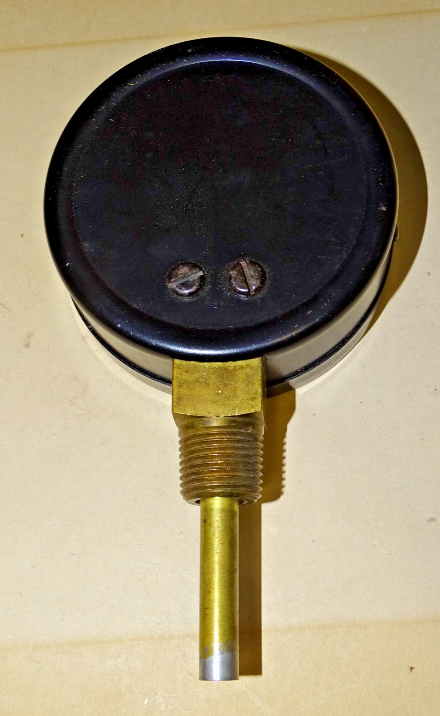 Marsh Pressure & Temperature Gauge, Vintage, NOS, Steampunk