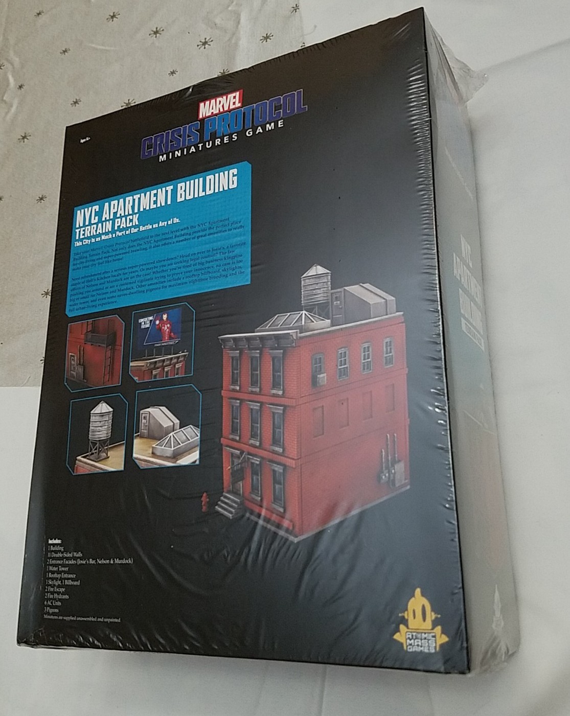 Marvel Crisis Protocol NYC Apartment Building Terrain Pack - New CP36