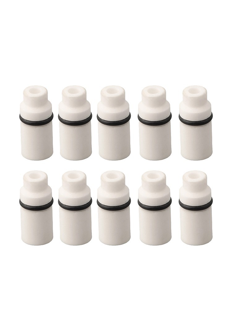 10PCS Sandblaster Nozzles Earthenware Nozzles Sandblast Tip Replacement Tool