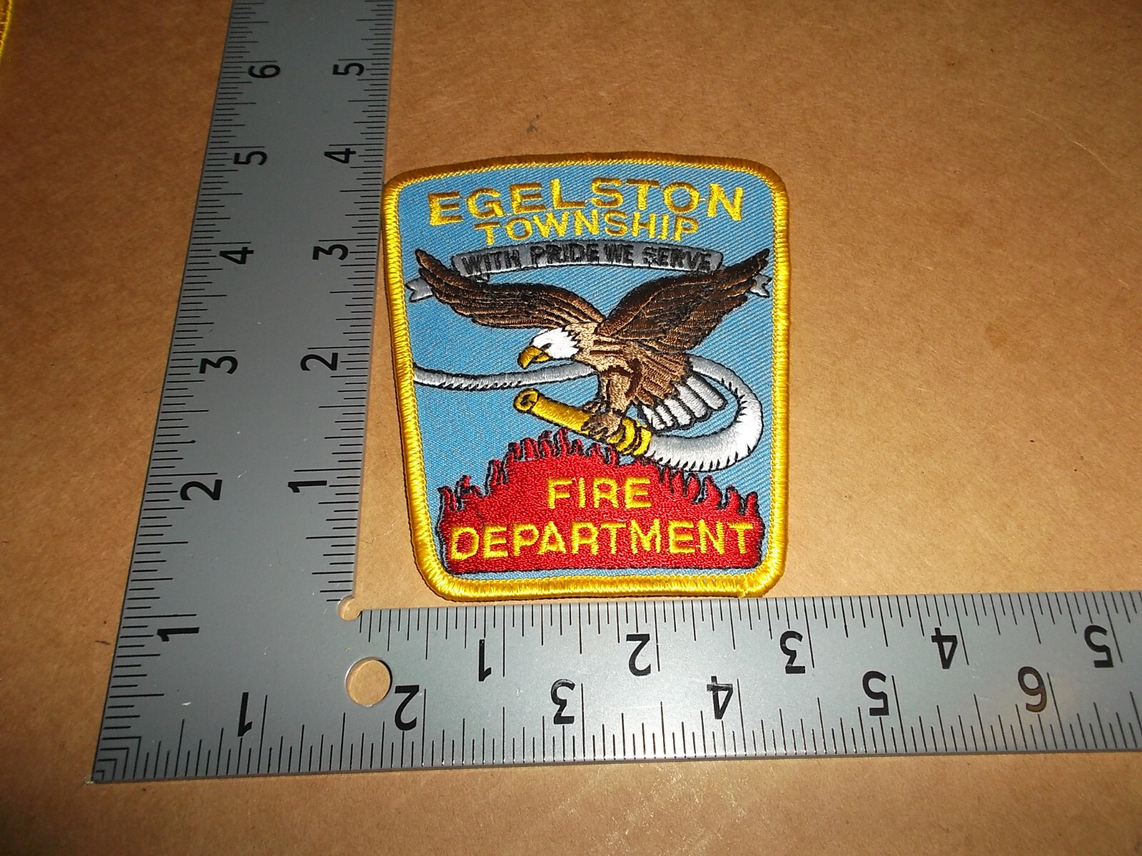 Egelston Township Fire Department Patch~Michigan~MI~New~EMS~Rescue~Emergency~Twp
