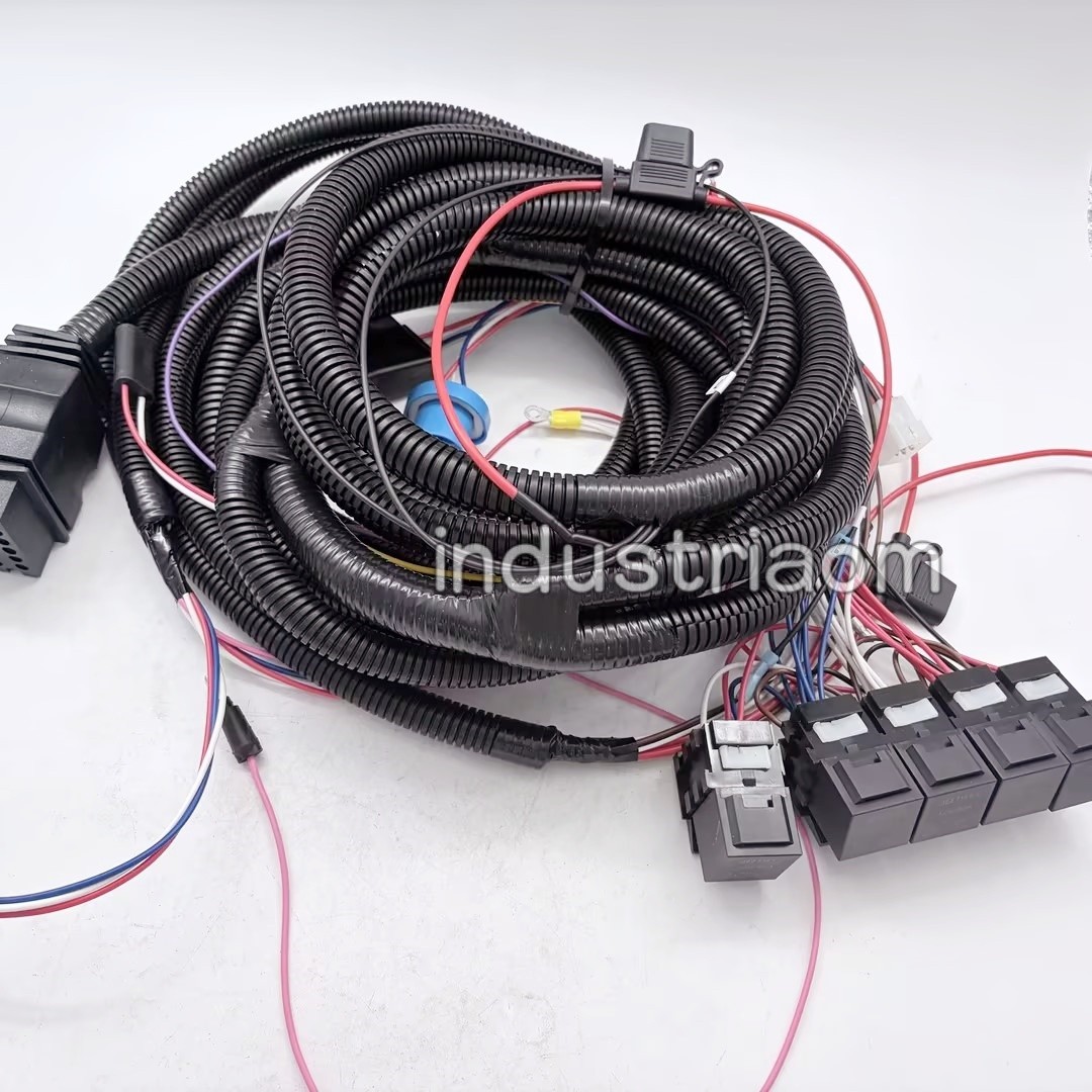 MSC08001 5 Relay Main 13 Pin Harness Truck Side Wiring Vee Blade Plow for BOSS