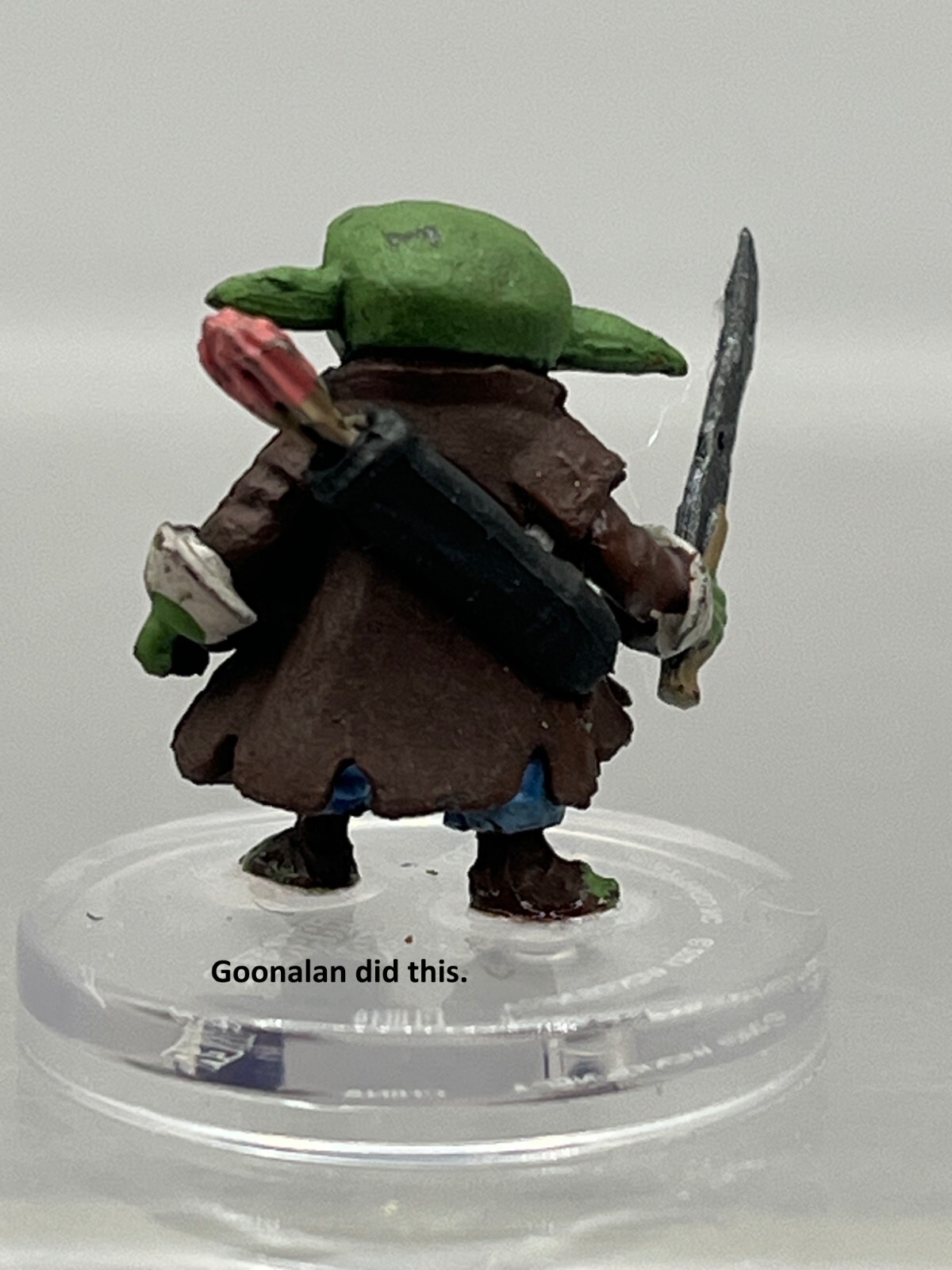 D&D Pathfinder Mini Bestiary Unleashed 02 Goblin Warchanter Dogslicer