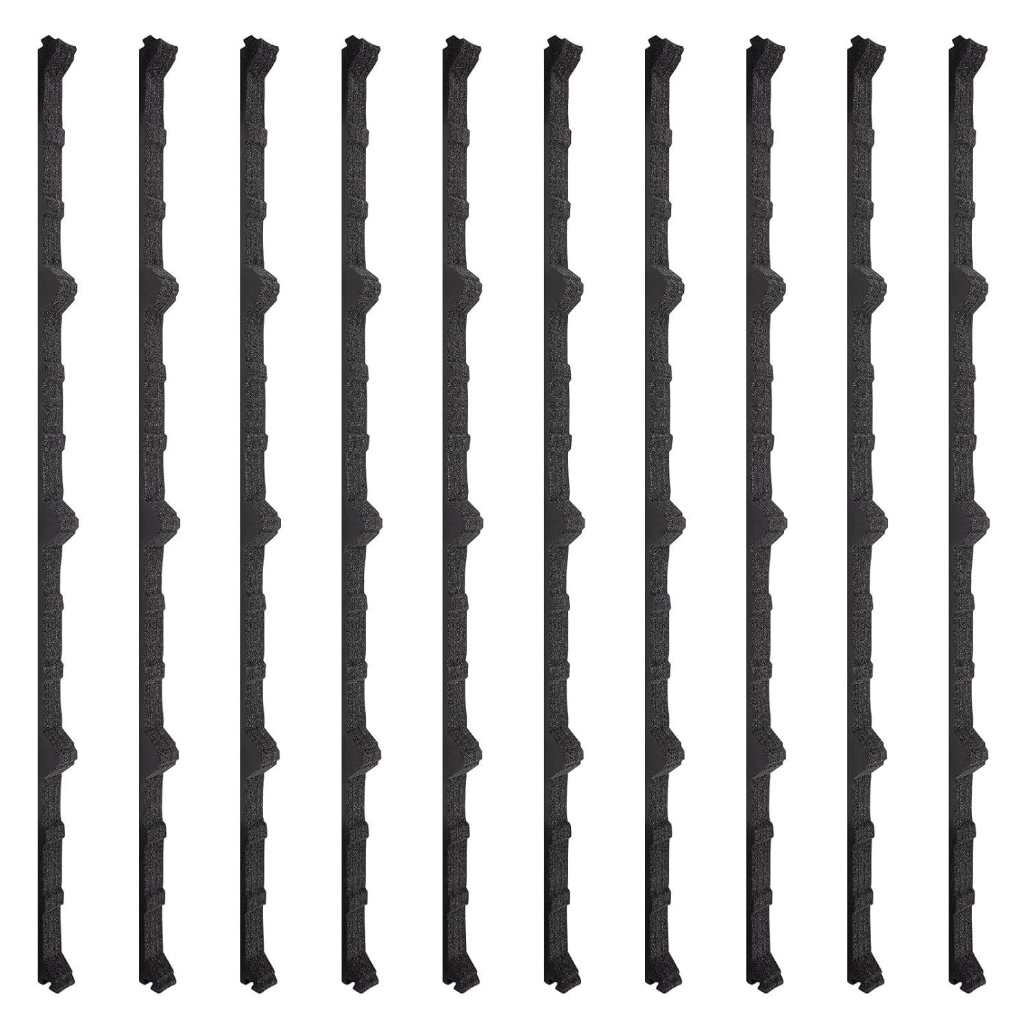 9 in inside Foam for Metal Roofs Classic Rib Profile Foam Closure Strips Fit for
